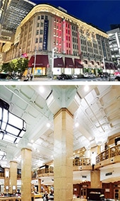 日本橋高島屋S.C.本館の照明