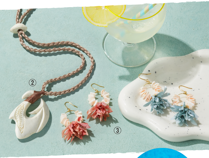 ハワイアンジュエリー(ALOALO Hawaiian Jewelry・Bone Carving Balo's・プアナナ)