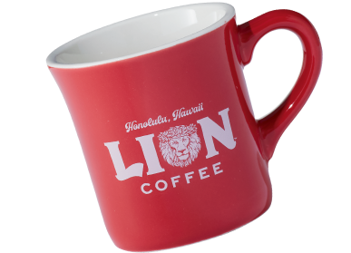 ［LION COFFEE］LION COFFEE ロゴ ダイナーマグ