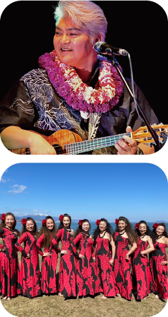 7月31日(金) Hidemaru with Hālau Kalei'opua-lanaikamāliae ハワイアンライブ