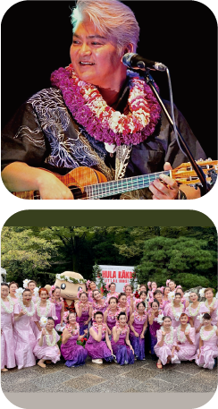 8月3日(月) Hidemaru with Lani Hula Studio ハワイアンライブ