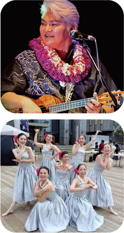 8月4日(火) Hidemaru with Lani Hula Studio ハワイアンライブ