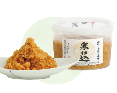 寒仕込味噌（羽前糀屋 酢屋清内）