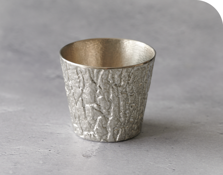 錫 グラス「WOOD」