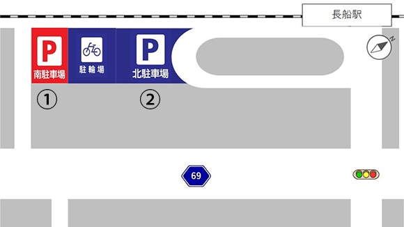 瀬戸内市営駐車場 MAP