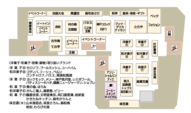 フロアガイド 大宮タカシマヤ