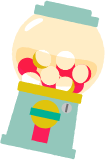 ガチャのイラスト