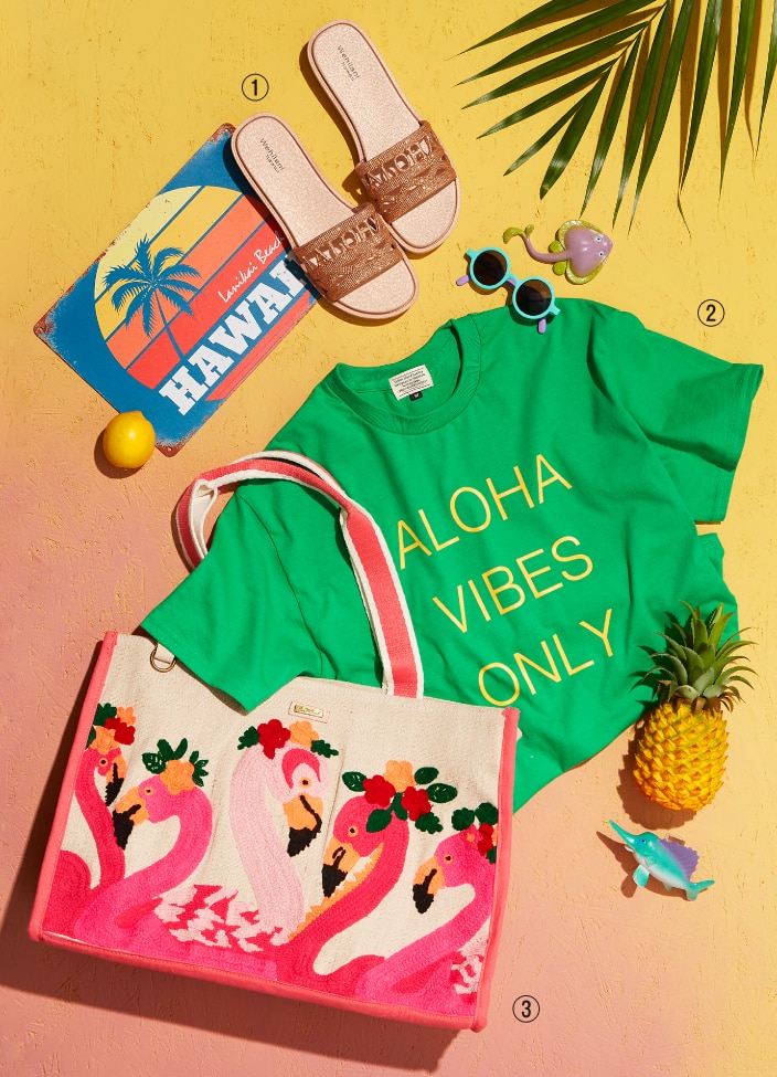 ［Haupia］［URBAN ISLAND SOCIETY］［サニーサンデービーチ］ファッション小物