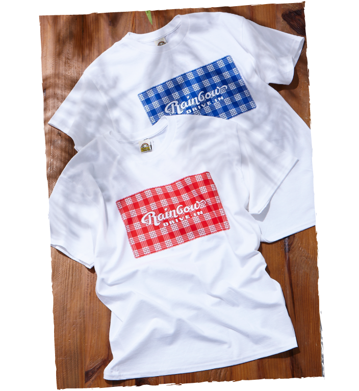 ［レインボウドライブイン］PALAKAモチーフTシャツ