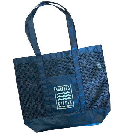 ［SURFERS COFFEE］リップストップ メッシュトートバッグ
