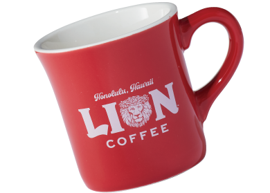 ［LION COFFEE］LION COFFEE ロゴ ダイナーマグ