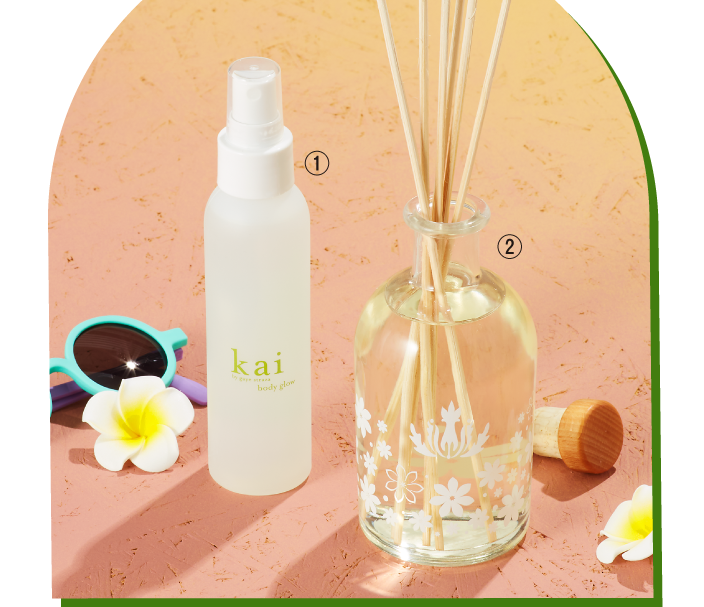 ［kai］［Malie Organics］ボディグロー・リードディフューザー Tiare