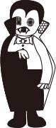かぼちゃの仮装をした女の子の装飾イラスト