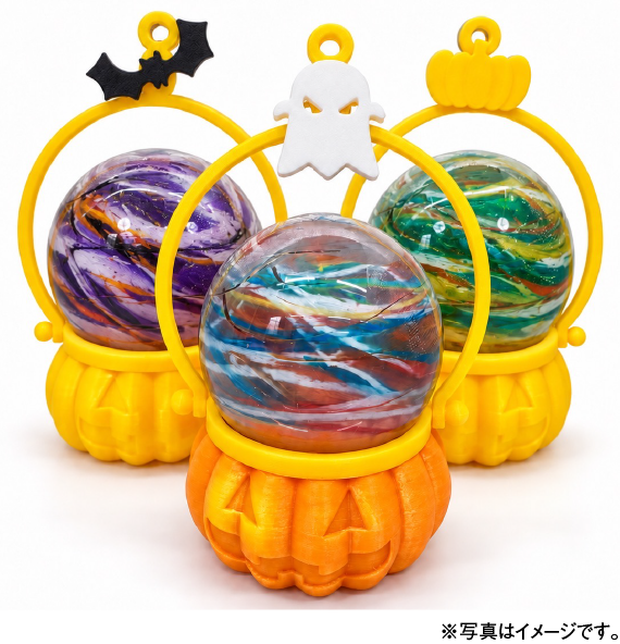 ハロウィンランタン作りのイメージ