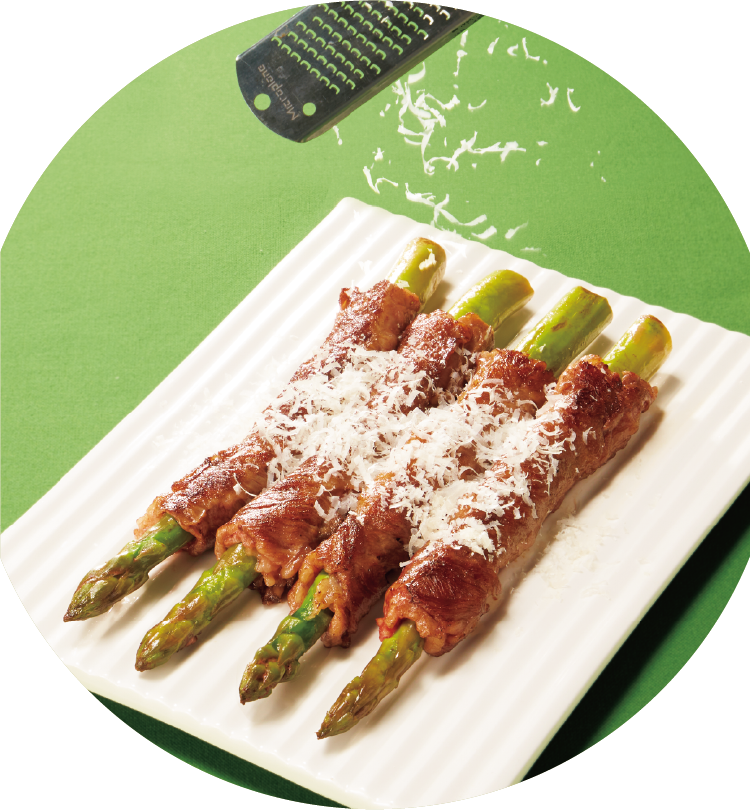 トヨニシファーム 帯広牛×アスパラ巻き