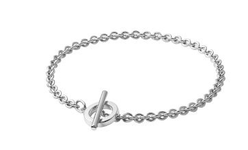 〈4℃〉シルバーブレスレットの装着イメージ