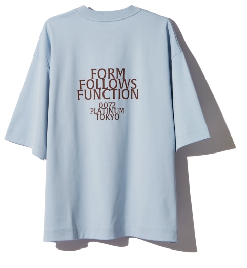 〈F.(エフドット)〉機能性Tシャツのスタイリング写真