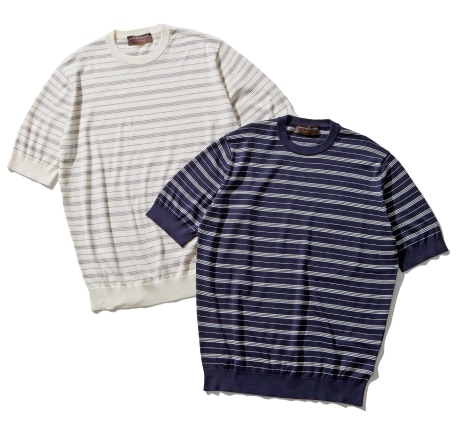 〈FILIPPO DE LAURENTIIS〉ニットのスタイリング写真