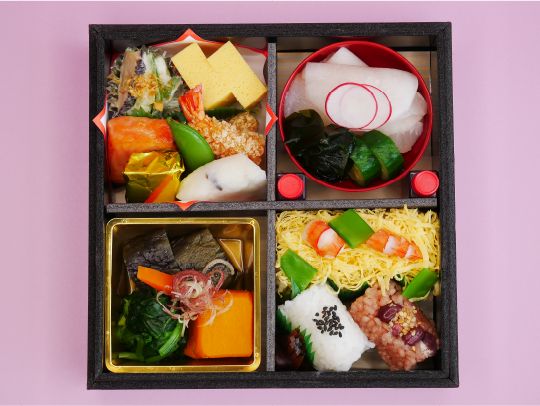 〈高麗橋 吉兆〉母の日祝弁当のイメージ