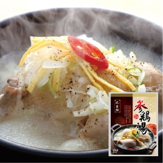 〈沈菜館〉参鶏湯スープ 10%OFF