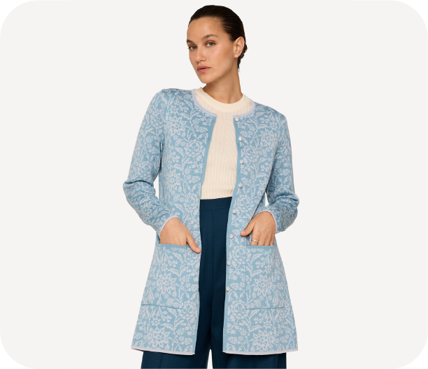 オレアナ ニットカーディガン