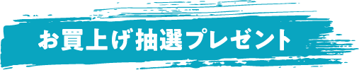 お買上げ抽選プレゼント