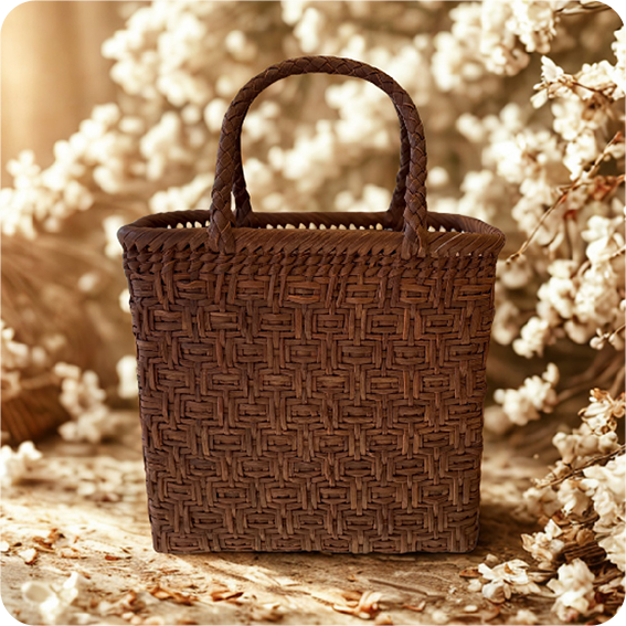 〈志穂里〉山ぶどうかごバッグ