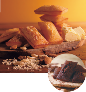 焼きたてフィナンシェ