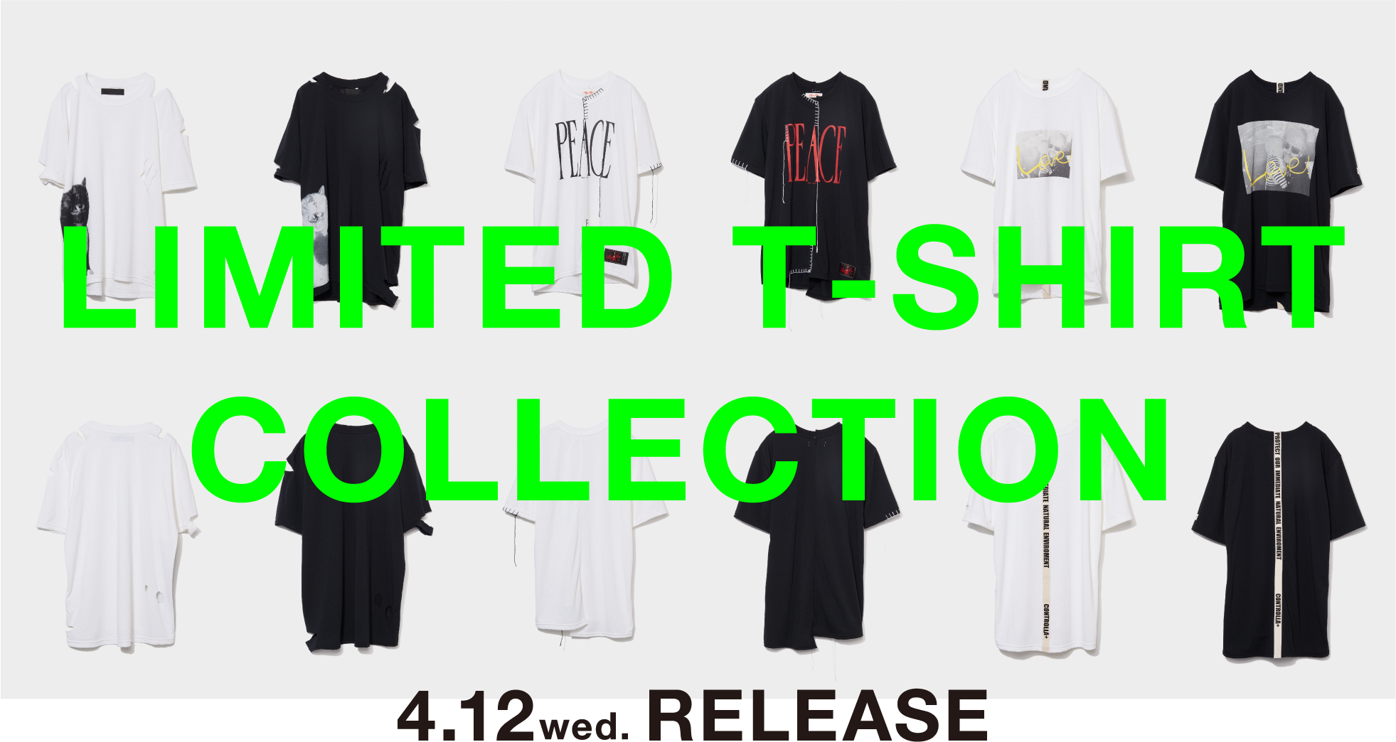 limited t-shirt collection