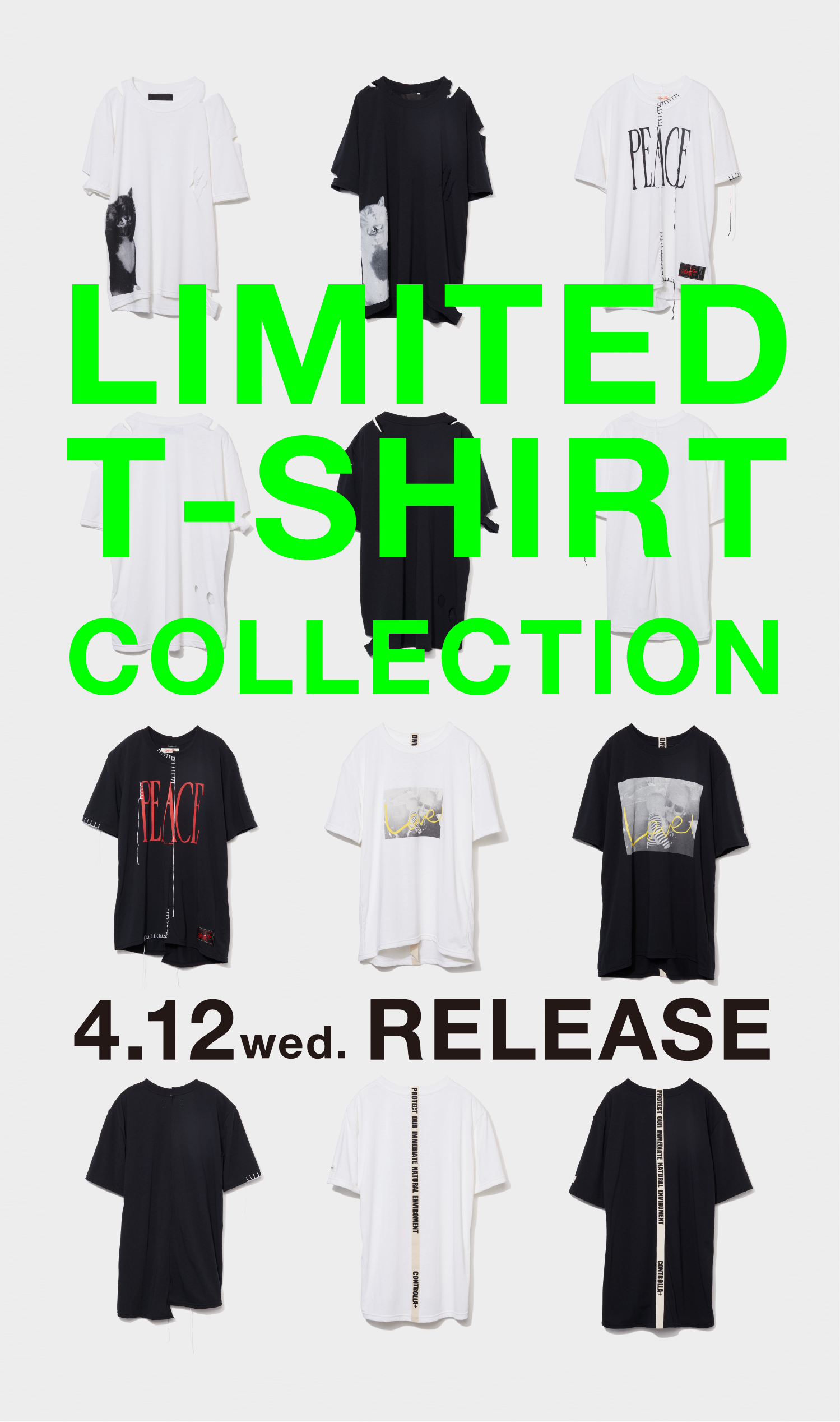 limited t-shirt collection