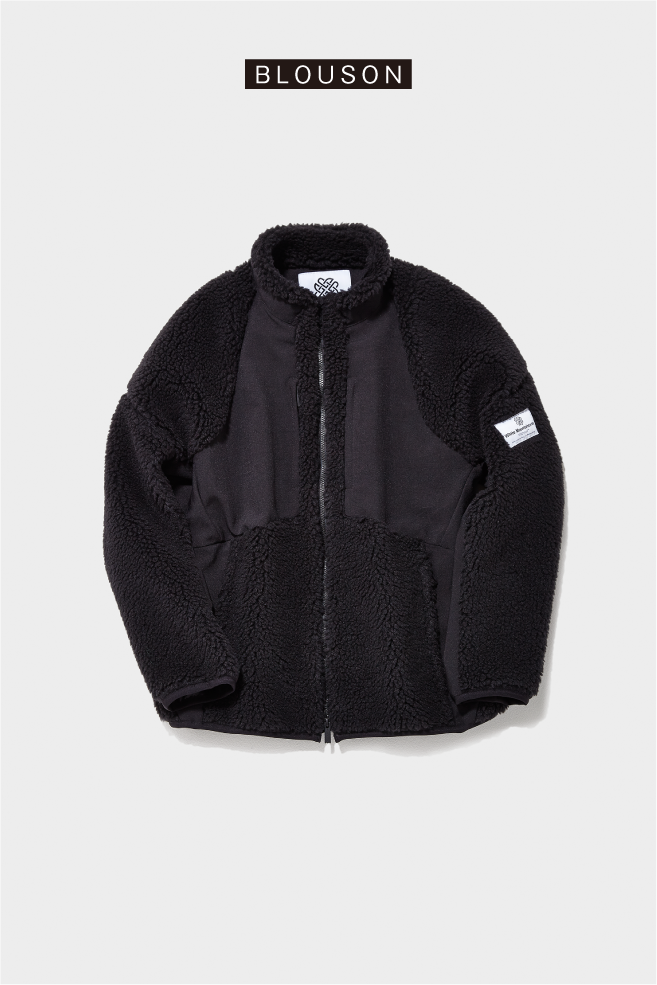 〈White Mountaineering〉［高島屋限定］ボアブルゾン 82,500円