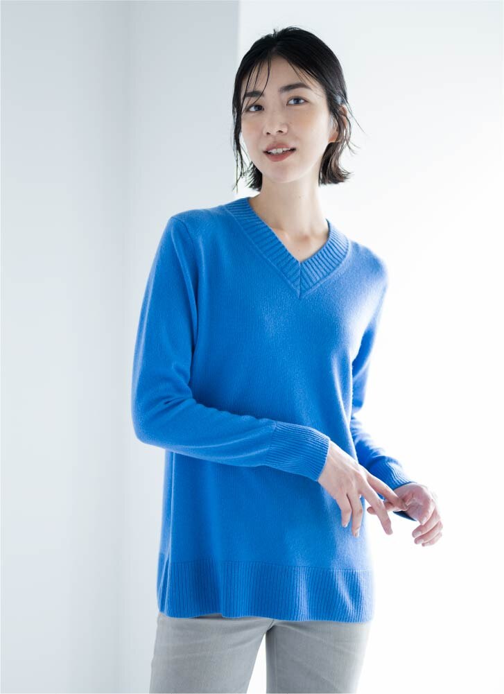 セール】ジョンストンズオブエルガン ニット メンズ カシミヤ100