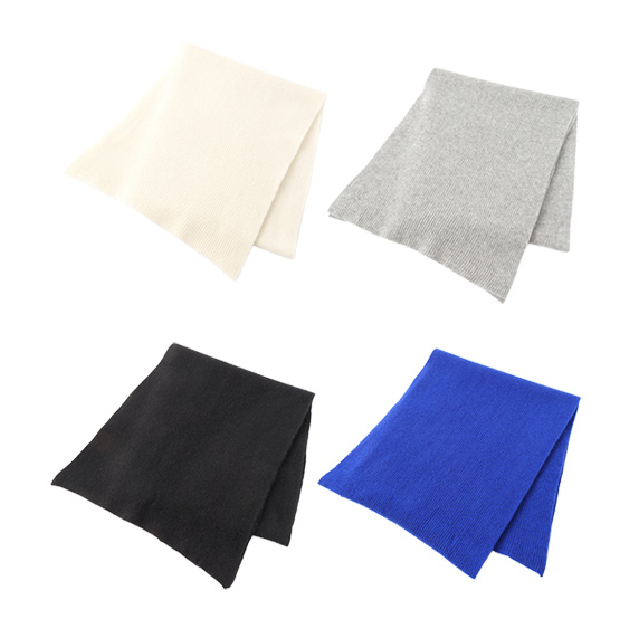 畦編みストール