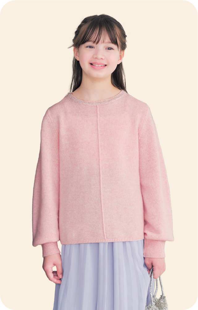 リンガーラメプルオーバーの画像