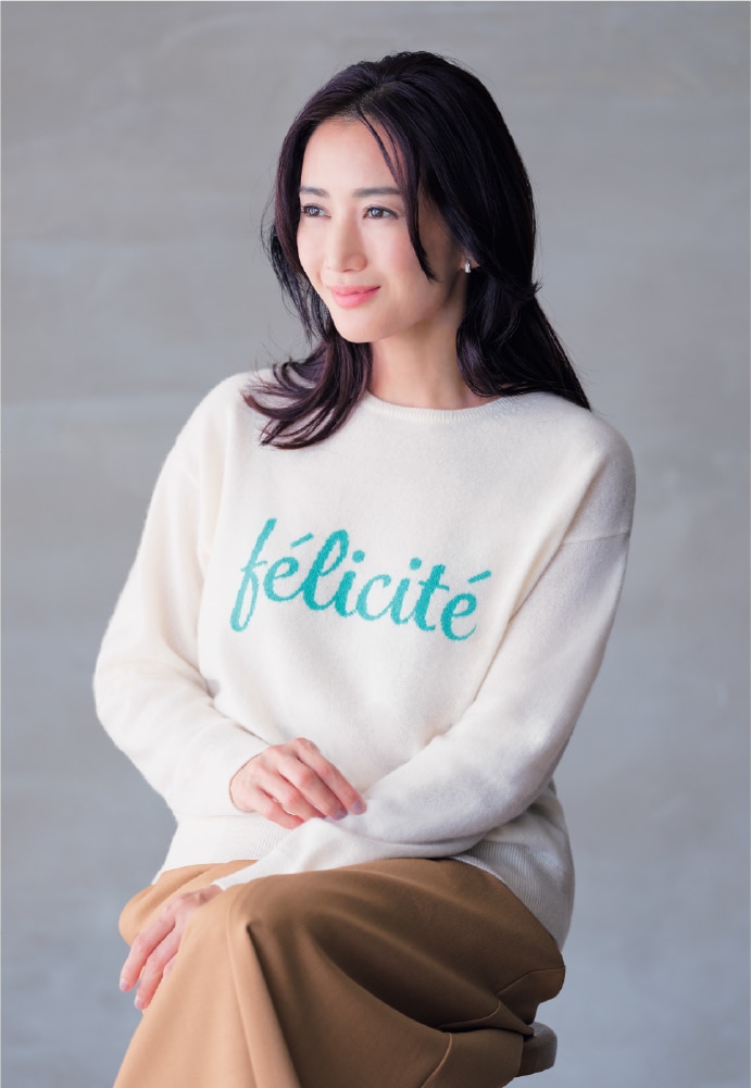 秋から春まで活躍 頼れる着回しニット。