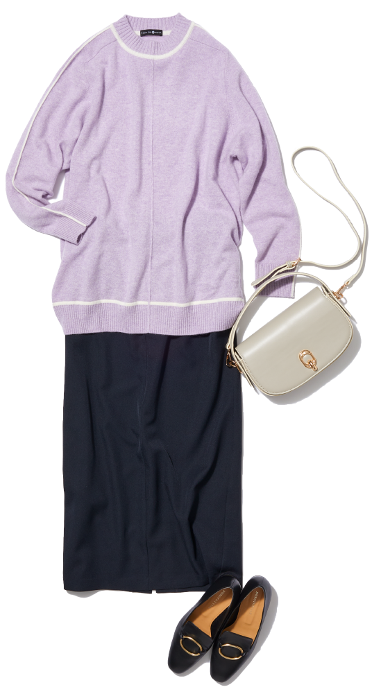 ラインデザインチュニックの画像