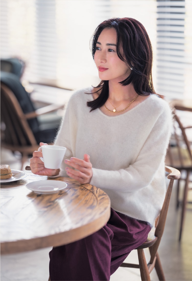 ファー加工プルオーバーの画像