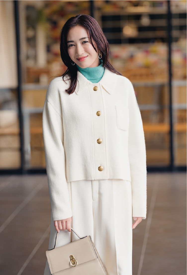 ダブルフェイスショートジャケットの画像