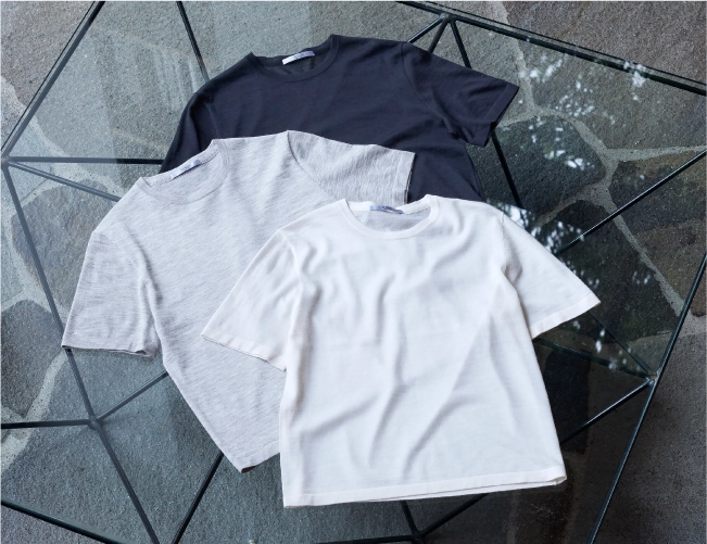 ニットTシャツの画像