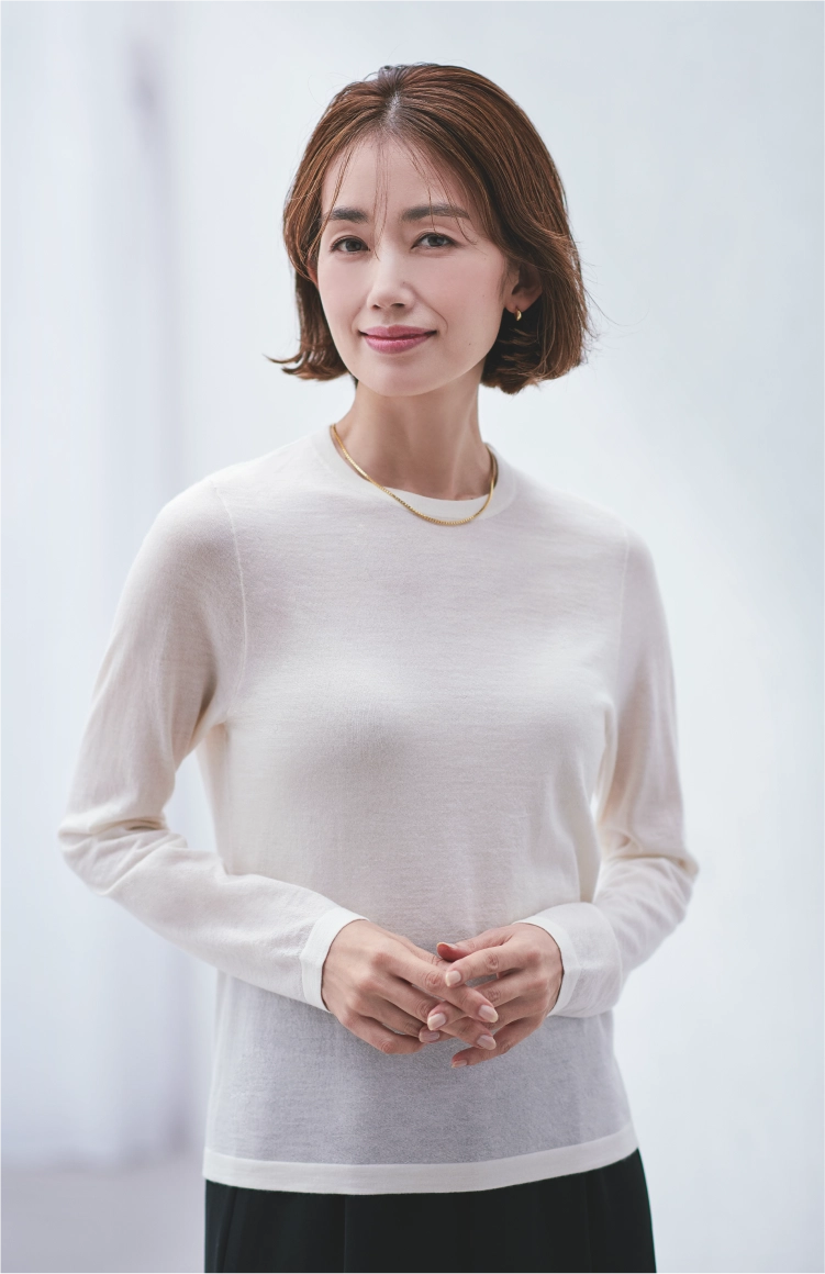 ニットTシャツの画像