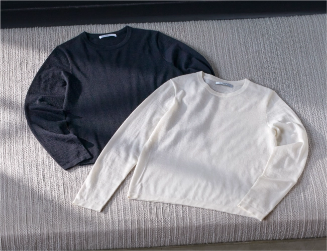 ニットTシャツの画像