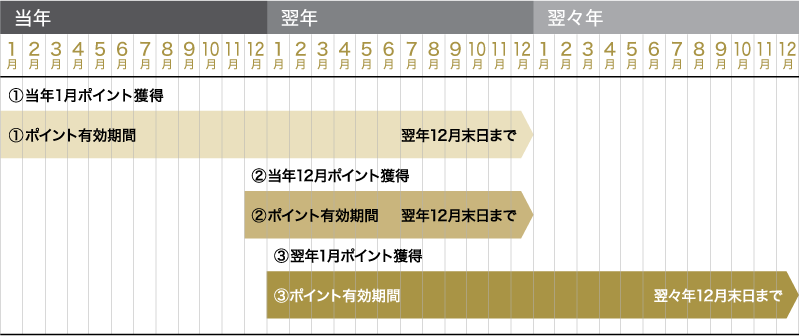 ポイント有効期間