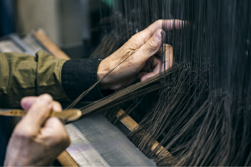 織りへのこだわり
