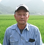 生産者：森下 保さんの顔写真