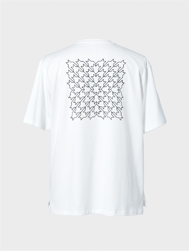 PHOTOCHROMIC & TACTILE T-SHIRTSの画像　ホワイト背面
