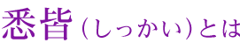 悉皆(しっかい)とは