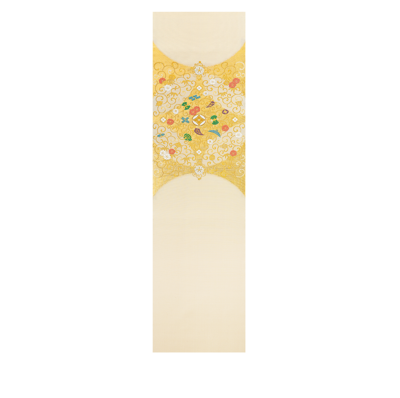 袋帯「順風満帆」（岩田）