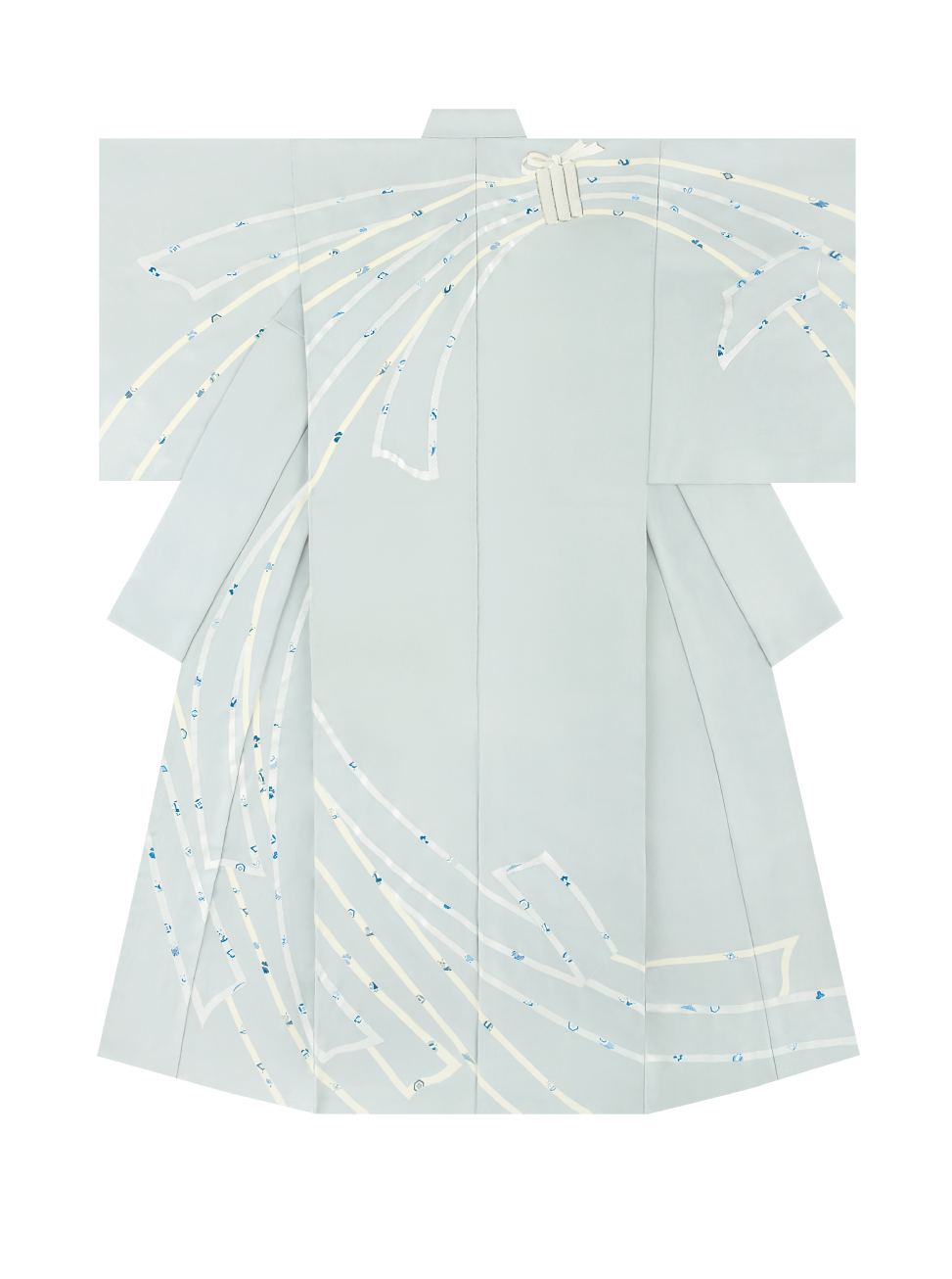 入選作品 訪問着「寿栄文」（千切屋）