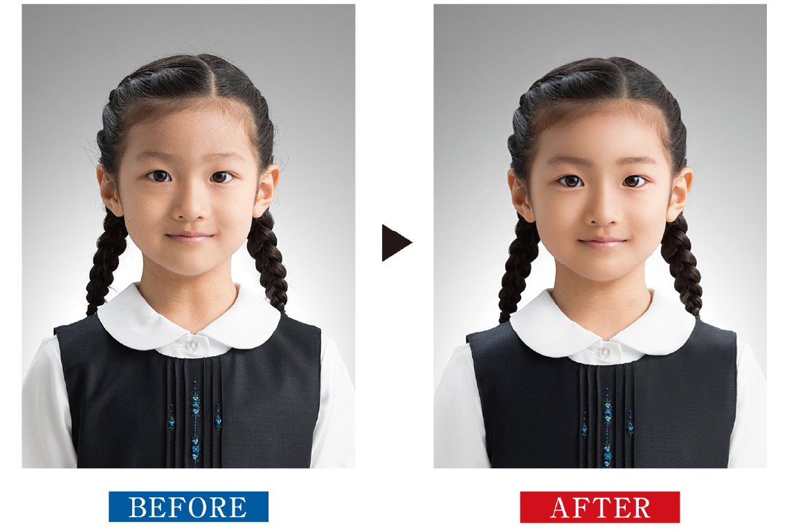 こだわりの修整