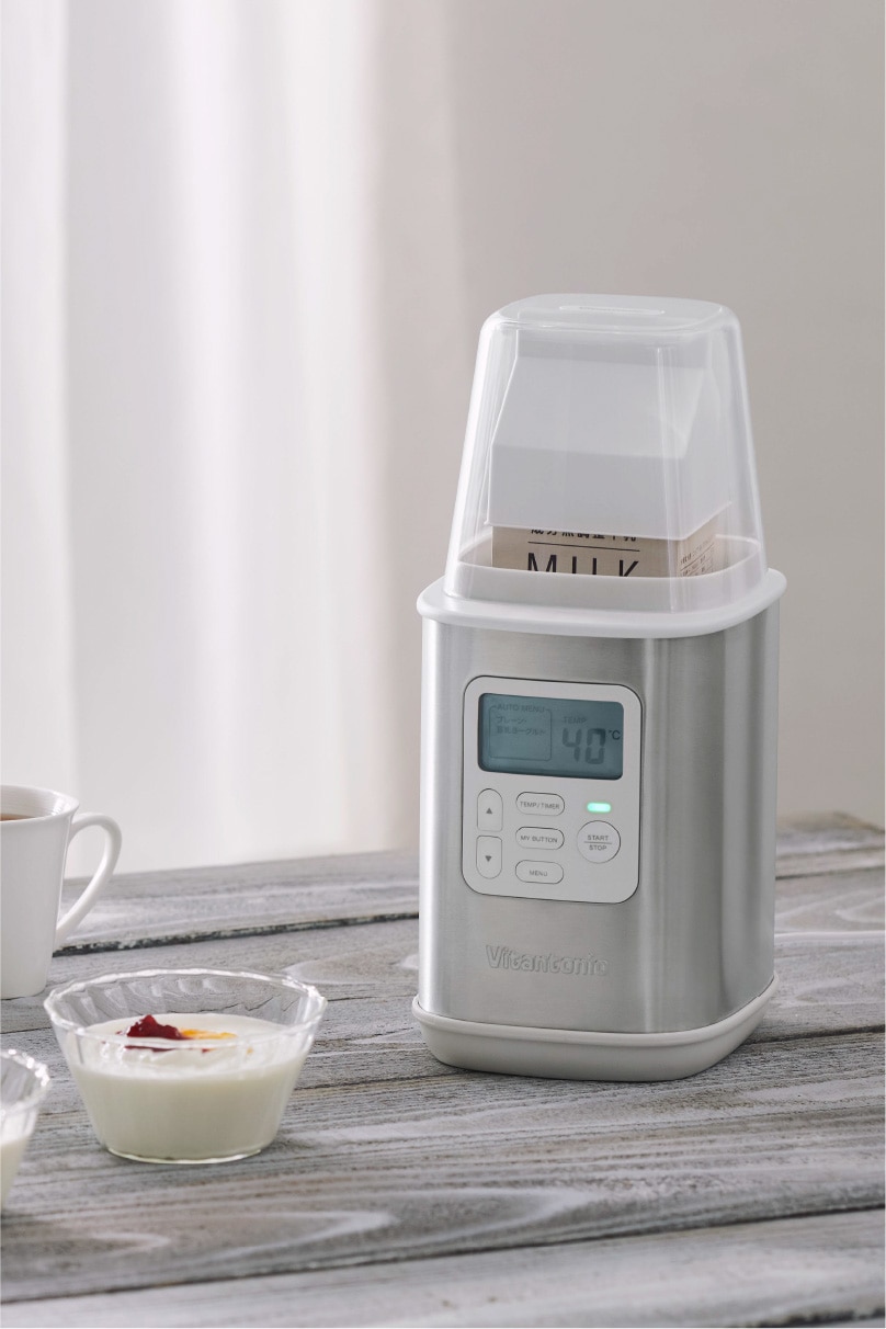 〈ビタントニオ〉ヨーグルトメーカー(12.5×14.5×高さ28cm)7,920円